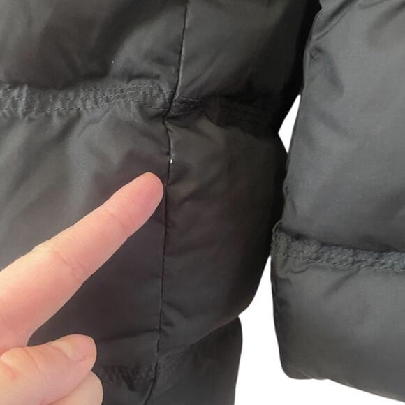 Eddie Bauer Quilted Goose Down Puffer Jacket Size Small - Picture 7 of 8